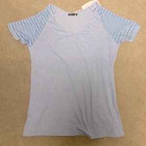 NWT baby blue tee